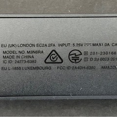 Amazon fire tv stick 4Kの画像