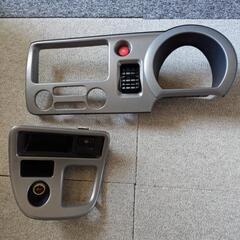 ダイハツアトレーS330G用シルバーカーボン調インパネパネル　シ...