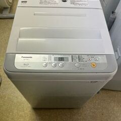 Panasonic　全自動電気洗濯機　5㎏　2018年製 