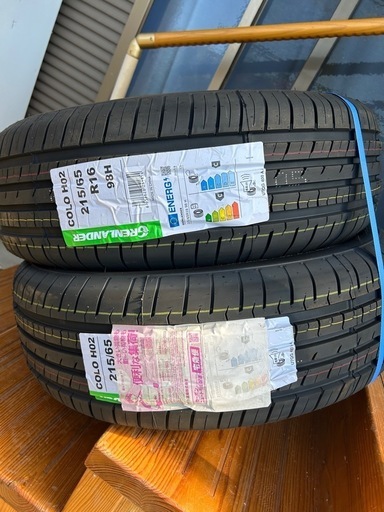 月曜日まで値引きします☆新品☆未使用☆タイヤ  2本 215/65R16