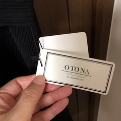新品コクーンワンピース　セミフォーマルにもの画像
