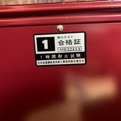 金庫付き棚　テレビ台　の画像