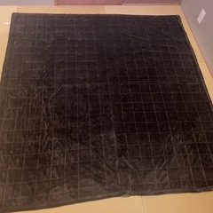 無印良品　カーペット　焦茶