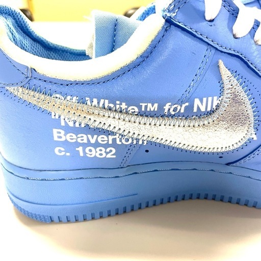 超希少 OFF-WHITE × NIKE × MCA エアフォース1 ブルー