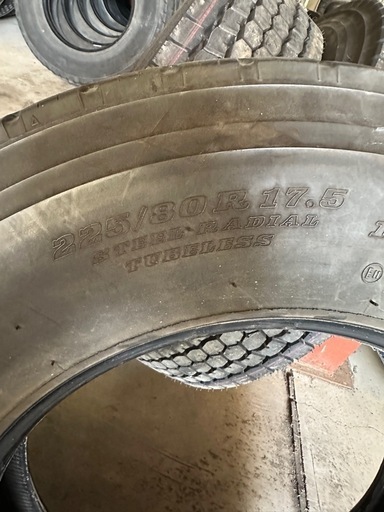 ダンロップ◇SP524◇225/80R17.5◇夏用6本◇2016年