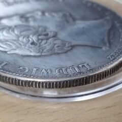 「希少」ドイツの歴史コイン　Conventionsthaler Louis1世の画像