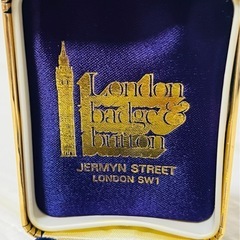 希少 London badge &button カフス　ネクタイピンセット の画像