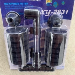 【新品・未使用】スポンジフィルター　2個セットの画像