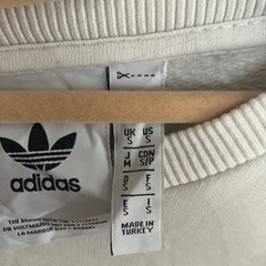 希少 アディダス トレフォイルロゴ スウェット Mの画像