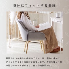 ダイニングチェア（クッション付き）の画像