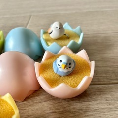 ことりんぐ　5種　コンプリート　ガチャガチャBANDAIの画像