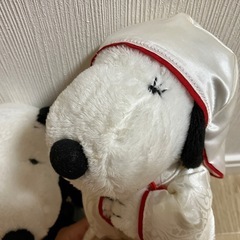 スヌーピー&ベル和装ぬいぐるみの画像