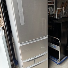 中古】東芝 410L 冷凍冷蔵庫 GR-K41G(S) 2017...