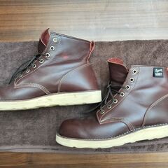 ダナー(DANNER)ブラウンレザー ワークブーツ26.5センチ (サッサ