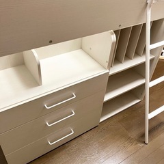 美品】ニトリ システムベッド デニッシュ