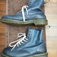 ドクターマーチン(Dr. Martens) ネイビー ワークブーツ 28センチの画像