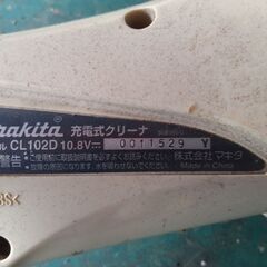 マキタ　CL102D　ハンディクリーナー　掃除機の画像