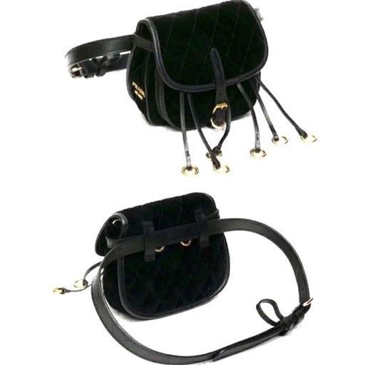 正規品 PRADA プラダ ヴィルヴェット ベロア コルセール