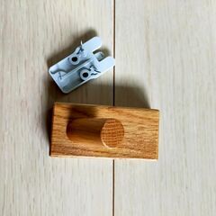 【無印良品】壁に付けられる家具 フックの画像