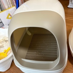 アイリス　キャットゲージ　トイレ付きの画像