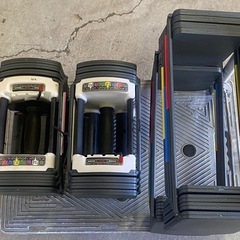 & パワーブロック 可変式ダンベル SPORT9.0 40Kg×...