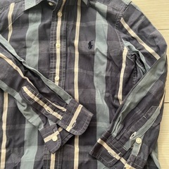 キッズ
Polo Ralph Lauren チェック柄長袖シャツ 4T