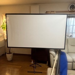 モバイルスクリーン Xタイプ　エプソン 80型 縦106cm×横183cmの画像