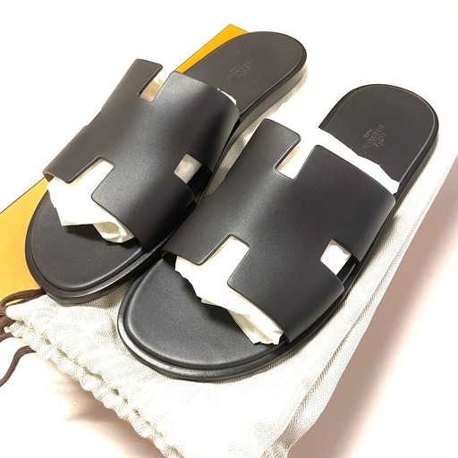 新品 HERMES エルメス イズミール サンダル モカ