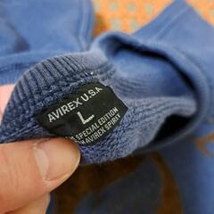 メンズスエット　AVIREX　Ｌの画像