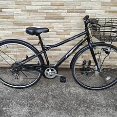 中古自転車 6段変速 27インチ LEDオートライト 軽整備済み...