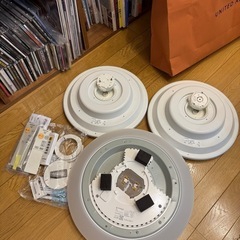 LEDシーリングライト 3つ