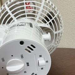 山善クリップ扇風機　YCT-F184の画像