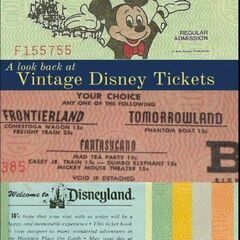 ディズニーランド 年号不明のアンティーク ポスター　Disney...