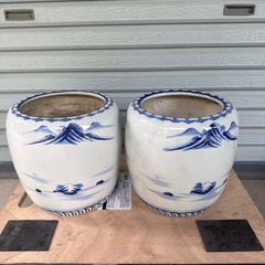 火鉢 2個セットの画像