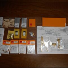 H・Oゲージ補修用パーツとSL製作パーツです