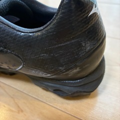 ミズノ　野球　スパイク　黒　紐　23.5㎝の画像