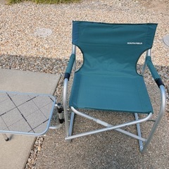 🪑SOUTH FIELD*可動式サイドテーブルチェア中古美品!!...