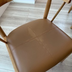 【2脚】かなでもの ダイニングチェア Oakの画像