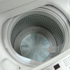 洗濯機 6.0kg 2019年製 AQUA AQW-S60(W) ホワイト 動作確認済み アクア 生活家電 札幌市 清田区 平岡の画像