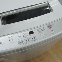 洗濯機 6.0kg 2019年製 AQUA AQW-S60(W) ホワイト 動作確認済み アクア 生活家電 札幌市 清田区 平岡の画像