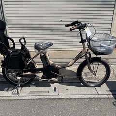 試乗🉑新車仕上げ⭐️中古子供乗せ電動自転車 ブリヂストンビッグ2...