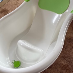 赤ちゃんの沐浴のお風呂の画像