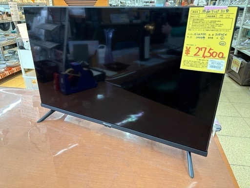 212番】Hisense 32型テレビ 32E45N 2024年製