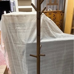 【済】木製 ポールハンガーの画像