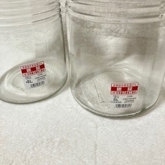 果実酒・漬物用ビンの画像