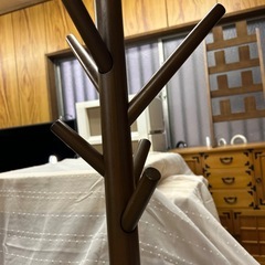 【済】木製 ポールハンガーの画像