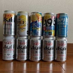 ビール・ハイボール・氷結等