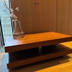 木製ローテーブル