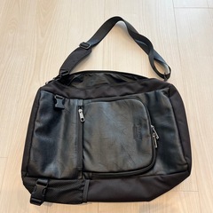 メンズ　ビジネスバック　2way 黒　バックパック　ショルダーの画像
