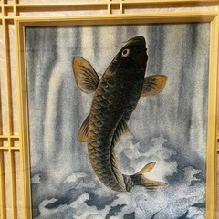 鯉の絵　春杏の画像